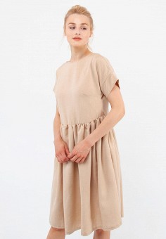Платье, Кристина Мамедова, цвет: бежевый. Артикул: MP002XW07LGP. Кристина Мамедова