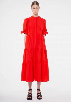 Платье, a Lot, цвет: красный. Артикул: MP002XW07N01. a Lot