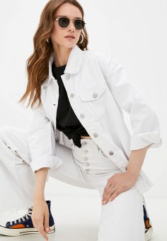 Куртка джинсовая, Concept Club, цвет: белый. Артикул: MP002XW07OSU. Concept Club
