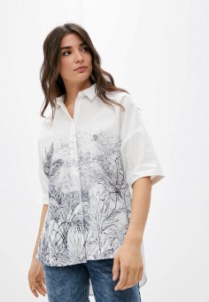 Блуза, Concept Club, цвет: белый. Артикул: MP002XW07T1S. Одежда / Блузы и рубашки / Блузы / Concept Club