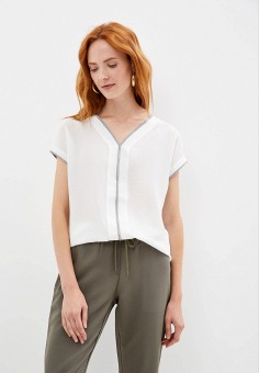 Блуза, Lilly Bennet, цвет: белый. Артикул: MP002XW07VK8. Одежда / Блузы и рубашки / Блузы / Lilly Bennet