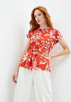 Блуза, Lilly Bennet, цвет: красный. Артикул: MP002XW07VKG. Одежда / Блузы и рубашки / Блузы / Lilly Bennet