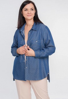 Блуза, Limonti, цвет: синий. Артикул: MP002XW07WG9. Одежда / Блузы и рубашки / Блузы / Limonti