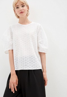 Блуза, Concept Club, цвет: белый. Артикул: MP002XW07X6E. Одежда / Блузы и рубашки / Блузы / Concept Club