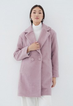 Пальто, Zarina, цвет: розовый. Артикул: MP002XW080S1. Zarina