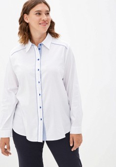 Рубашка, Silver String, цвет: белый. Артикул: MP002XW081KR. Одежда / Блузы и рубашки / Рубашки / Silver String