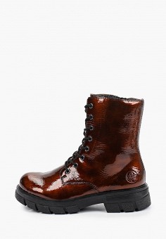 Ботинки, Rieker, цвет: коричневый. Артикул: MP002XW088NG. Обувь / Ботинки / Высокие ботинки / Rieker