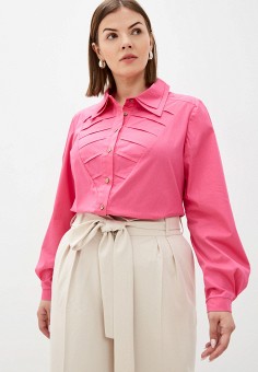 Рубашка, Olsi, цвет: розовый. Артикул: MP002XW08BP4. Одежда / Блузы и рубашки / Рубашки / Olsi