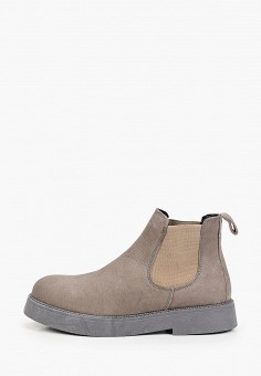Ботинки, Shoiberg, цвет: серый. Артикул: MP002XW08E5G. Обувь / Ботинки / Челси