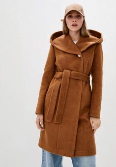 Пальто, Danna, цвет: коричневый. Артикул: MP002XW08FWU. Danna