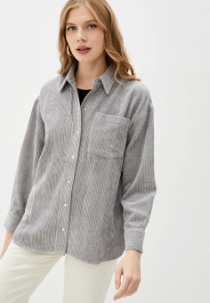 Рубашка, Baon, цвет: серый. Артикул: MP002XW08RCZ. Одежда / Блузы и рубашки / Рубашки / Baon
