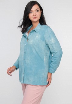 Рубашка, Limonti, цвет: голубой. Артикул: MP002XW08S1S. Одежда / Блузы и рубашки / Рубашки / Limonti