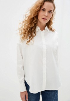 Рубашка, Mollis, цвет: белый. Артикул: MP002XW08S7E. Одежда / Блузы и рубашки / Рубашки / Mollis