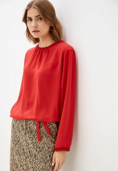 Блуза, Lilly Bennet, цвет: красный. Артикул: MP002XW08SWT. Одежда / Блузы и рубашки / Блузы / Lilly Bennet