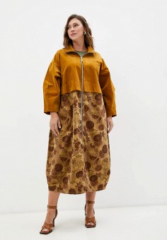 Платье, Lilaccat, цвет: коричневый. Артикул: MP002XW08TMZ. Одежда / Lilaccat