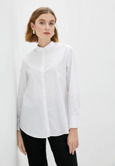 Рубашка, Delia, цвет: белый. Артикул: MP002XW08UDQ. Одежда / Блузы и рубашки / Рубашки / Delia