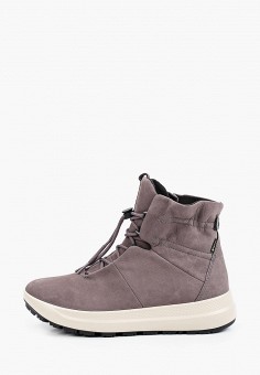 Ботинки, Ecco, цвет: серый. Артикул: MP002XW091P7. Обувь / Ботинки / Ecco