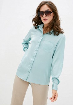 Блуза, Jhiva, цвет: бирюзовый. Артикул: MP002XW0926X. Jhiva