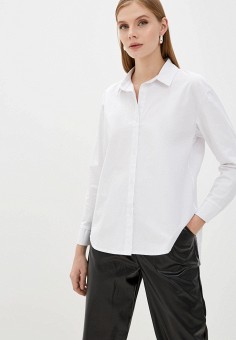 Рубашка, Frens, цвет: белый. Артикул: MP002XW09GPV. Одежда / Блузы и рубашки / Рубашки / Frens