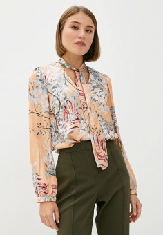 Блуза, Mironi, цвет: коралловый. Артикул: MP002XW09NM1. Одежда / Блузы и рубашки / Блузы / Mironi
