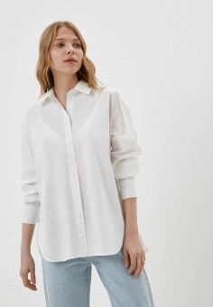 Рубашка, Soyka, цвет: белый. Артикул: MP002XW09UFO. Одежда / Блузы и рубашки / Рубашки / Soyka