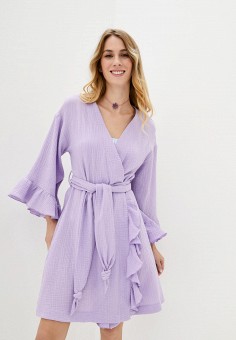 Платье пляжное, Ora, цвет: фиолетовый. Артикул: MP002XW09WOC. Ora