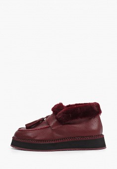 Ботинки, Marco Bonne`, цвет: бордовый. Артикул: MP002XW0A220. Обувь / Ботинки / Высокие ботинки / Marco Bonne`