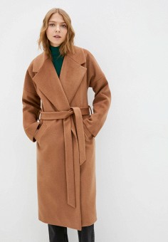 Пальто, Wolfstore, цвет: коричневый. Артикул: MP002XW0A9GN. Одежда / Верхняя одежда / Пальто