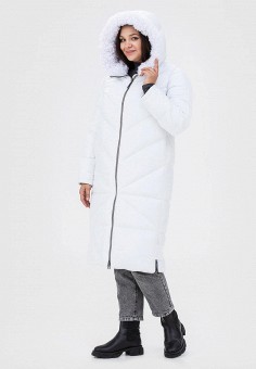 Куртка утепленная, KTL&Kattaleya, цвет: белый. Артикул: MP002XW0ABVM. KTL&Kattaleya