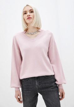 Пуловер, Euros Style, цвет: розовый. Артикул: MP002XW0AFMX. Одежда / Euros Style