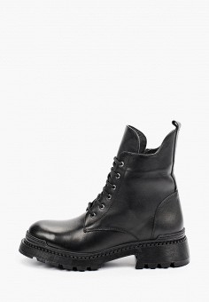 Ботинки, Ascalini, цвет: черный. Артикул: MP002XW0AHRB. Обувь / Обувь с увеличенной полнотой