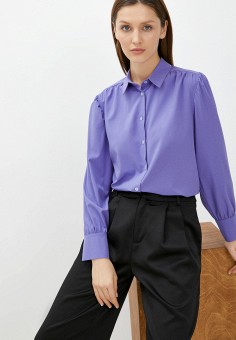 Блуза, AM One, цвет: фиолетовый. Артикул: MP002XW0AOUQ. Одежда / Блузы и рубашки / Блузы / AM One