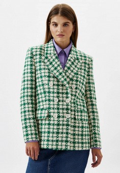 Пиджак, Antiga, цвет: зеленый. Артикул: MP002XW0AT92. Одежда / Пиджаки и костюмы