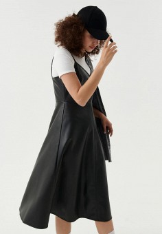 Платье, Befree, цвет: черный. Артикул: MP002XW0AY6Y. Одежда / Платья и сарафаны