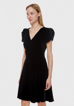 Платье, Polo Ralph Lauren, цвет: черный. Артикул: MP002XW0B3YP. Premium / Одежда / Платья и сарафаны / Повседневные платья