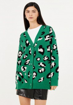 Кардиган, Top Top, цвет: зеленый. Артикул: MP002XW0B6JN. Одежда / Джемперы, свитеры и кардиганы / Кардиганы