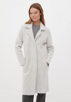 Пальто, Finn Flare, цвет: серый. Артикул: MP002XW0B9A4. Finn Flare