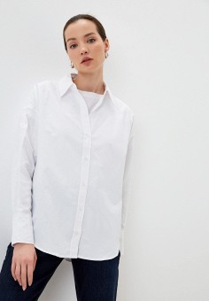 Рубашка, Befree, цвет: белый. Артикул: MP002XW0B9CR. Одежда / Блузы и рубашки / Рубашки