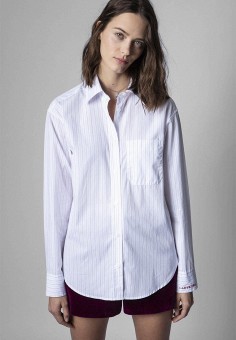 Рубашка, Zadig & Voltaire, цвет: белый. Артикул: MP002XW0BM51. Zadig & Voltaire