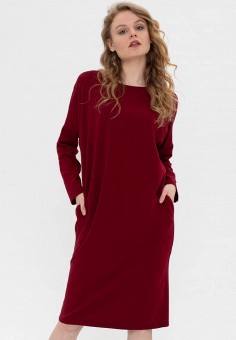 Платье, Bornsoon, цвет: бордовый. Артикул: MP002XW0DWX5. Одежда / Одежда для беременных
