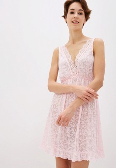 Сорочка ночная, Balancelle, цвет: розовый. Артикул: MP002XW0GMKZ. Одежда / Домашняя одежда / Ночные сорочки