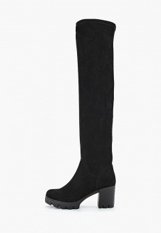 Ботфорты, Tervolina, цвет: черный. Артикул: MP002XW0GO8B. Обувь / Сапоги / Ботфорты