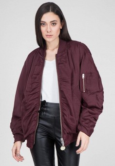 Куртка, Diesel, цвет: бордовый. Артикул: MP002XW0I0HE. Diesel