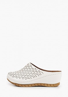 Мюли, T.Taccardi, цвет: белый. Артикул: MP002XW0I29O. Обувь / Сабо и мюли