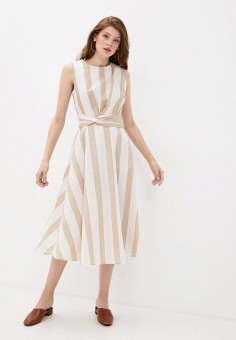 Платье, Incity, цвет: бежевый. Артикул: MP002XW0J0US. Incity