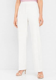 Белые женские широкие брюки (клеш) больших размеров — купить винтернет-магазине Ламода