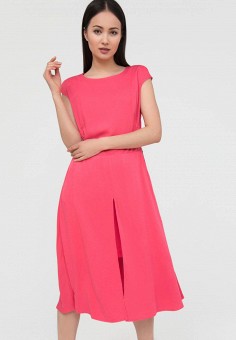 Платье, Finn Flare, цвет: розовый. Артикул: MP002XW0QPTX. Одежда / Платья и сарафаны / Повседневные платья / Finn Flare