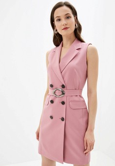 Платье, la Biali, цвет: розовый. Артикул: MP002XW0R8SU. Одежда / la Biali