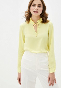 Блуза, Perspective, цвет: желтый. Артикул: MP002XW0Y6Z6. Одежда / Блузы и рубашки / Блузы / Perspective