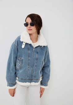 Джинсовые куртки с мехом — купить в интернет-магазине Ламода